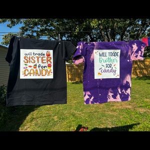 Will trade sister/brother for candy shirts